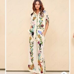 Satin unique print set